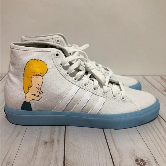 matchcourt high remix beavis & butthead shoes